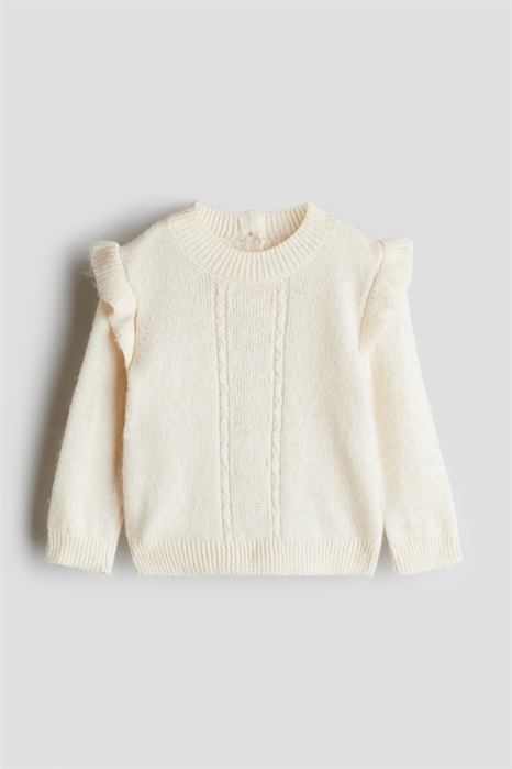 Джемпер с отделкой воланами 1251902001 - Фото 14124879