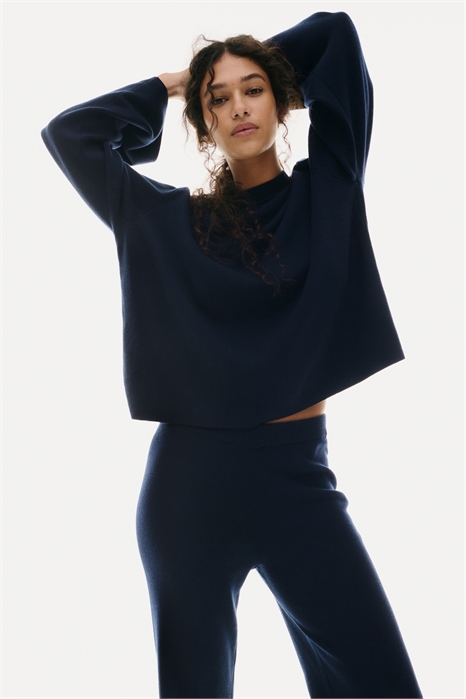 Брюки из тонкого трикотажа 1293101004 - Фото 14124949