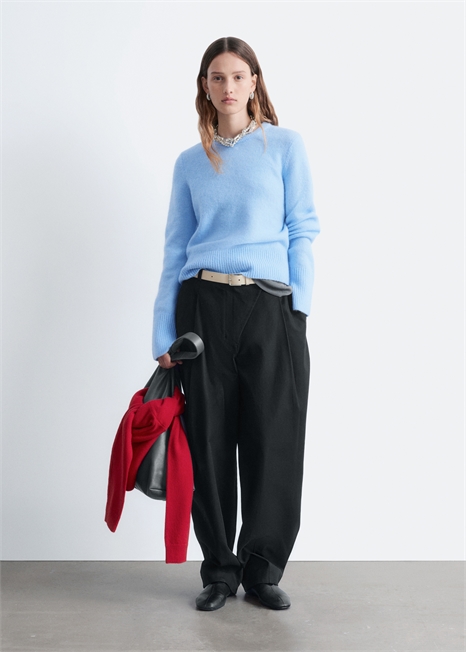 Джемпер из смеси мохера 1321047001 - Фото 14125125