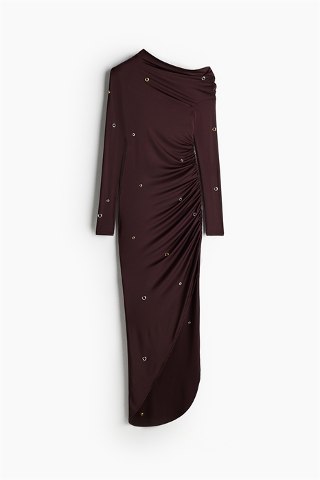 Асимметричное платье с отделкой гладью 1249736001 - Фото 14125280