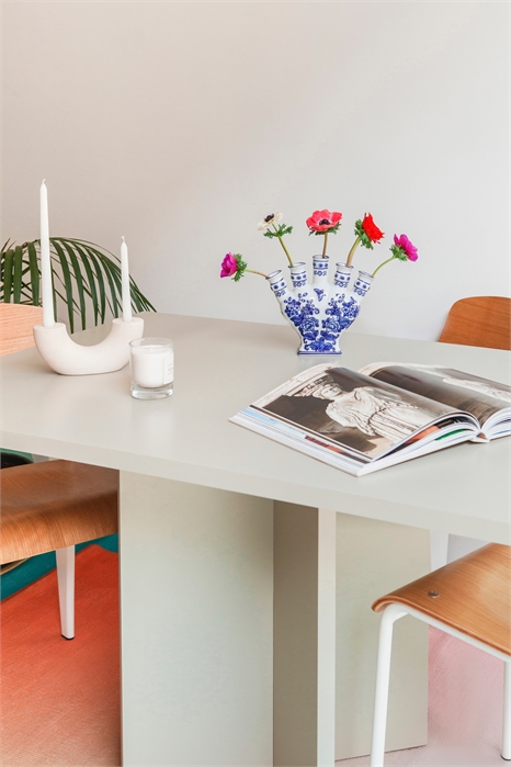 Прямоугольный обеденный стол с ламинированной столешницей 1288811001 - Фото 14126007