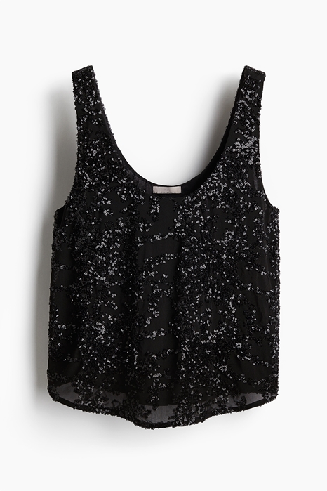 Жилет с вырезом-лодочкой из пайеток 1243068001 - Фото 14126948