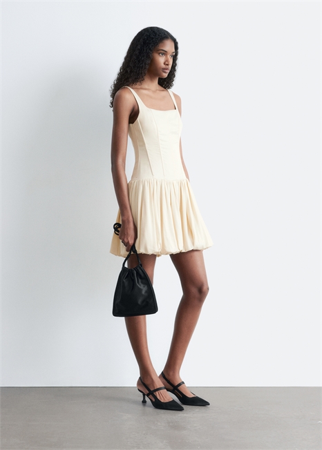 Корсетное мини-платье Bubble 1282360001 - Фото 14127299