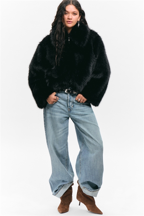 Куртка на молнии из искусственного меха 1296736004 - Фото 14128063