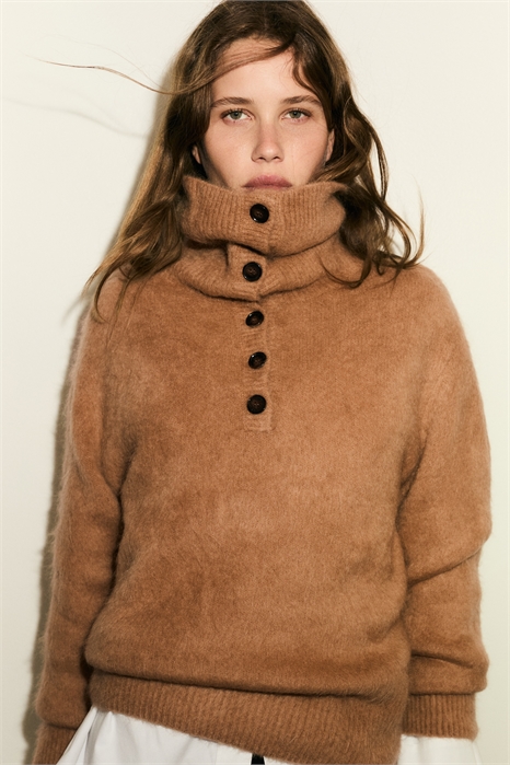 Джемпер из мохеровой смеси 1307070001 - Фото 14128627