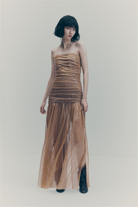 Вечернее платье с блестками 1309084001 - Фото 14129012