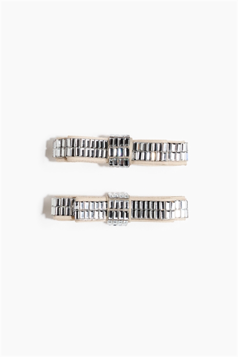 Заколки для волос, украшенные стразами, 2 шт. 1314504002 - Фото 14129674