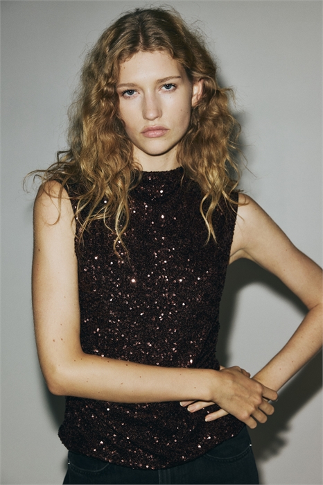 Топ с блестками 1318938002 - Фото 14130004