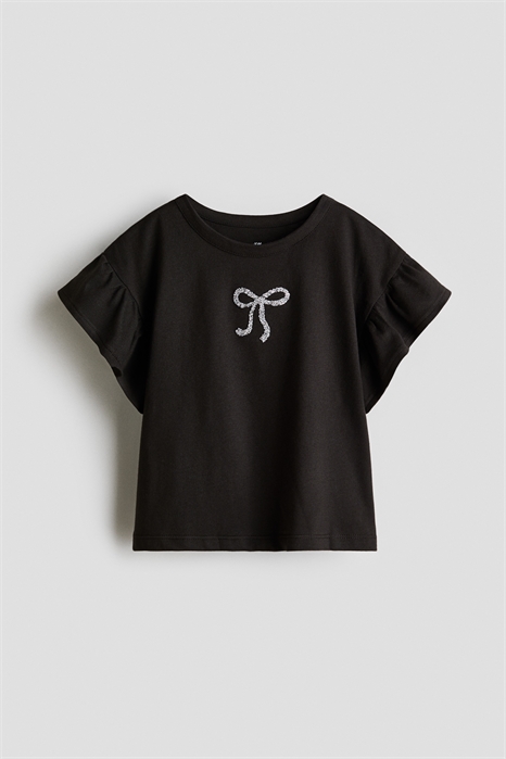 Топ из хлопка с узором 1320934004 - Фото 14130079