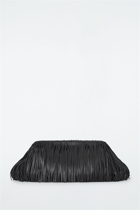 Клатч в рамке с кисточками - кожа 1244184002 - Фото 14131032