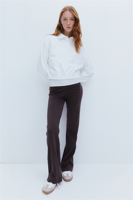 Расклешенные брюки 1260316003 - Фото 14131954