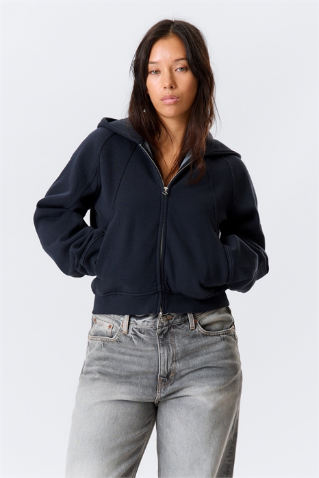 Толстовка с рукавами реглан и разрезом на молнии 1311707002 - Фото 14132148