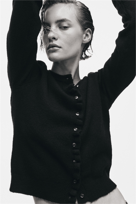 Кардиган с отделкой фрилом 1309017003 - Фото 14133101