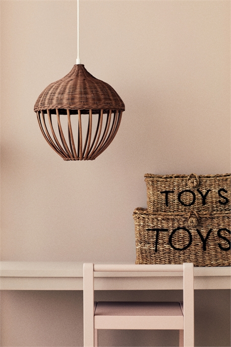 Подвесной светильник из ротанга 1039972001 - Фото 14133409