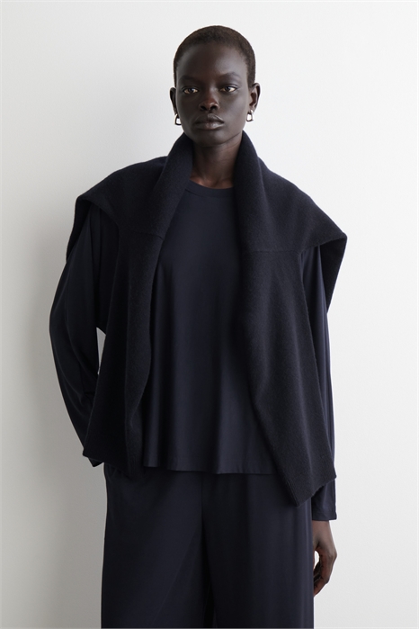 Топ с длинными рукавами из легкого трикотажа 1304679001 - Фото 14134272