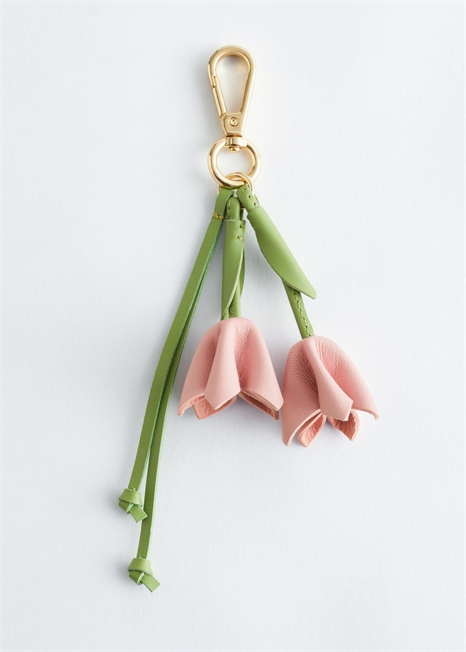 Брелок для сумки "Тюльпан 1314071001 - Фото 14134559