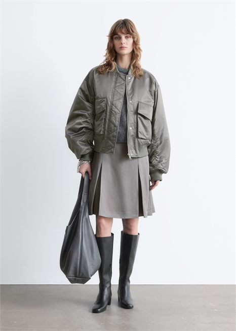 Куртка-бомбер с подкладкой 1315977002 - Фото 14134599