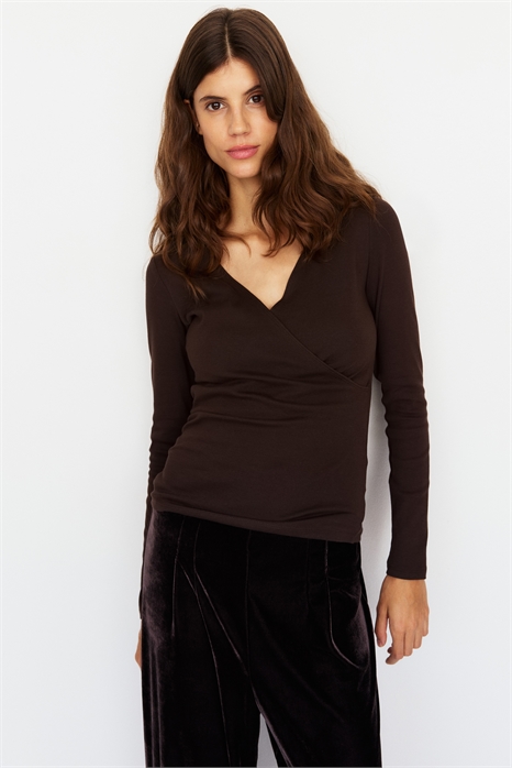 Ребристый топ для кормления MAMA 1237212005 - Фото 14134755