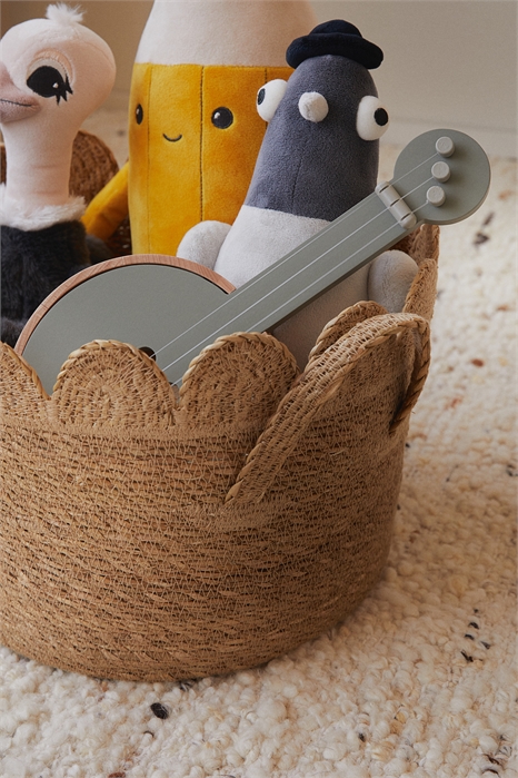 Большая корзина для хранения из сибирской травы 1235543001 - Фото 14135131