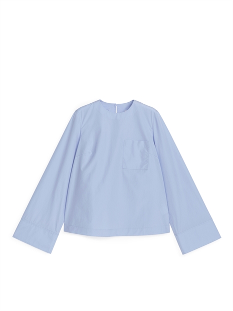 Хлопковая блузка 1249484001 - Фото 14135237