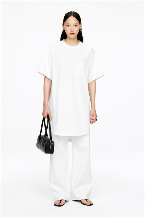 Хлопковое платье-футболка 1249774001 - Фото 14135239