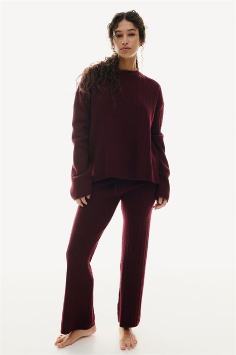 Брюки из трикотажа с узором 1308141003 - Фото 14135875