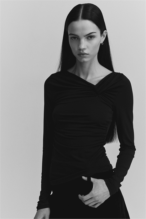 Топ с кручеными деталями 1313818001 - Фото 14136237