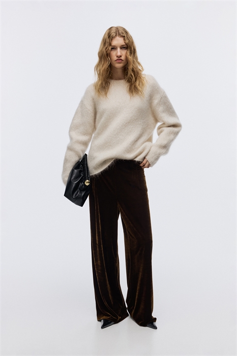 Велюровые брюки 1317712002 - Фото 14136415