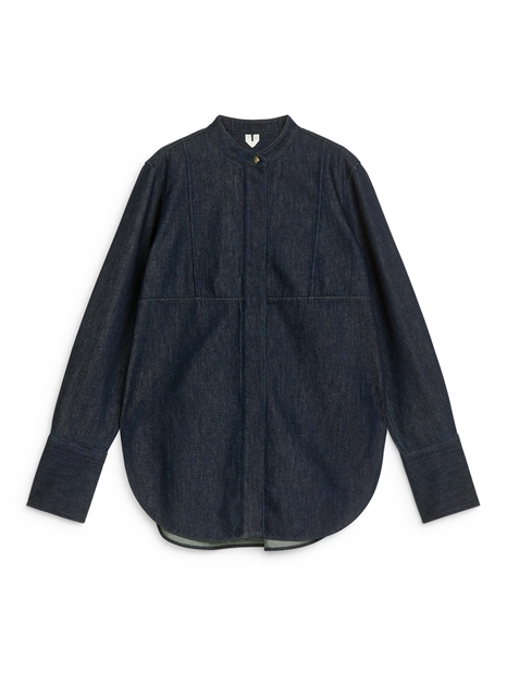 Джинсовая рубашка 1244214001 - Фото 14137397