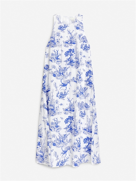 Платье макси с принтом 1236959001 - Фото 14138276