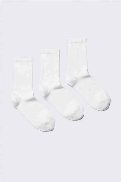 Спортивные носки с ребристой поверхностью в количестве 3 штук 1296375001 - Фото 14138416