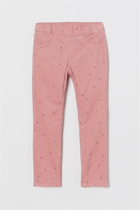 Вельветовые леггинсы 0924026001 - Фото 14138903