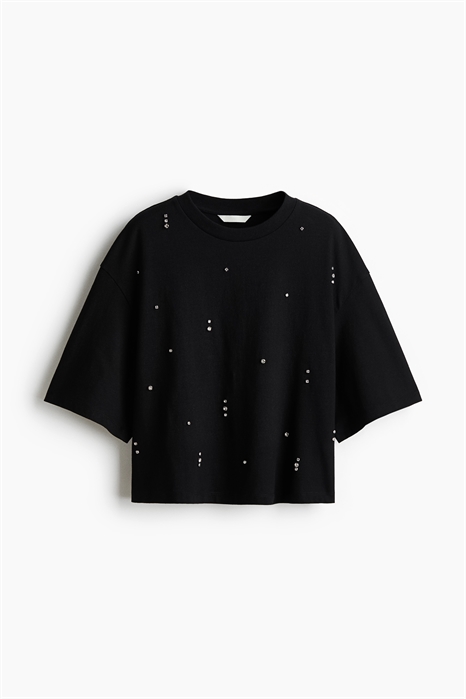 Футболка с украшением из страз 1331946001 - Фото 14139163