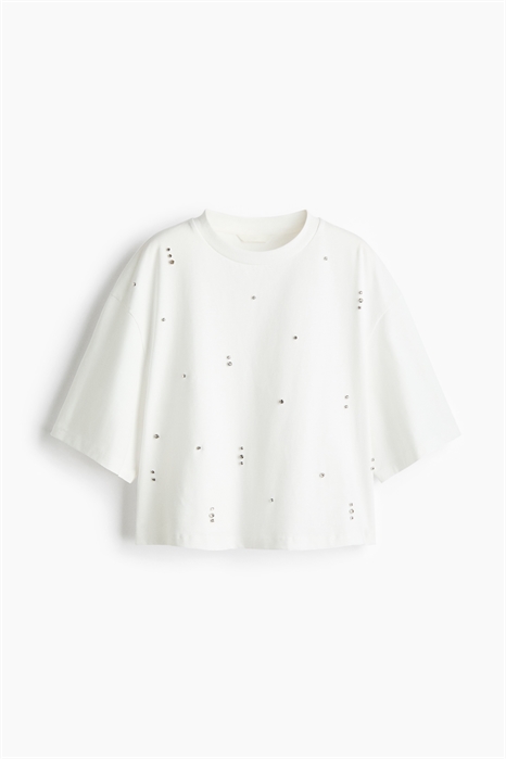 Футболка с украшением из страз 1331946002 - Фото 14139165