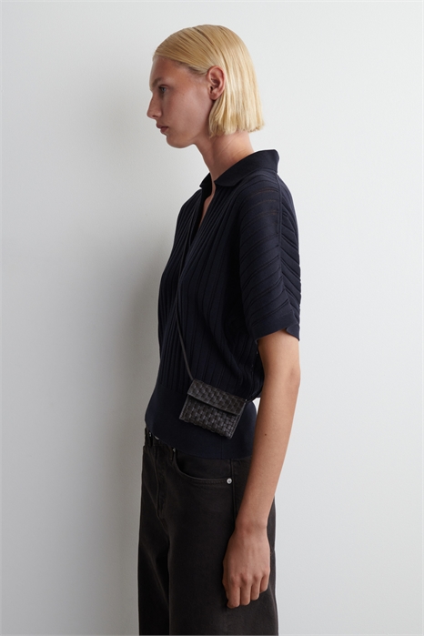 Держатель для карт из плетеной кожи 1283415001 - Фото 14139209