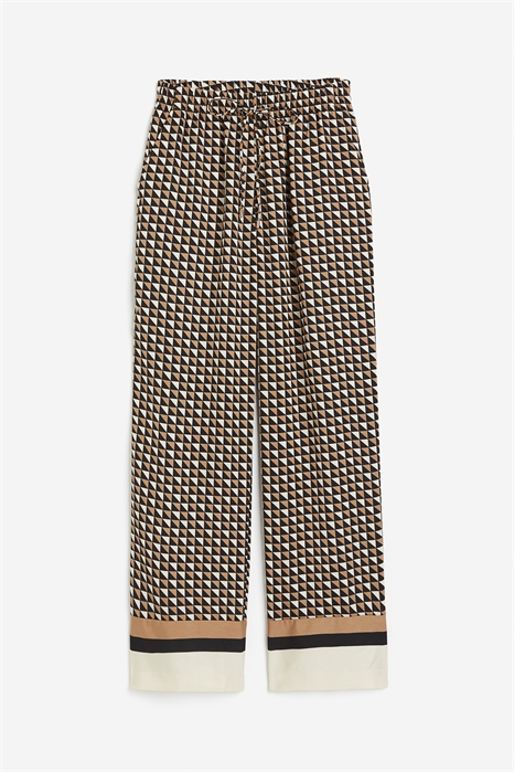 Брюки-стринги из саржи 1194014002 - Фото 14139655