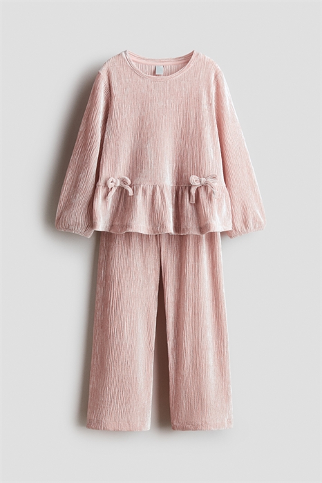 Комплект из 2 частей из мятого велюра 1324875002 - Фото 14139982