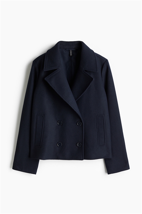 Короткое пальто в горошек 1250888003 - Фото 14140016