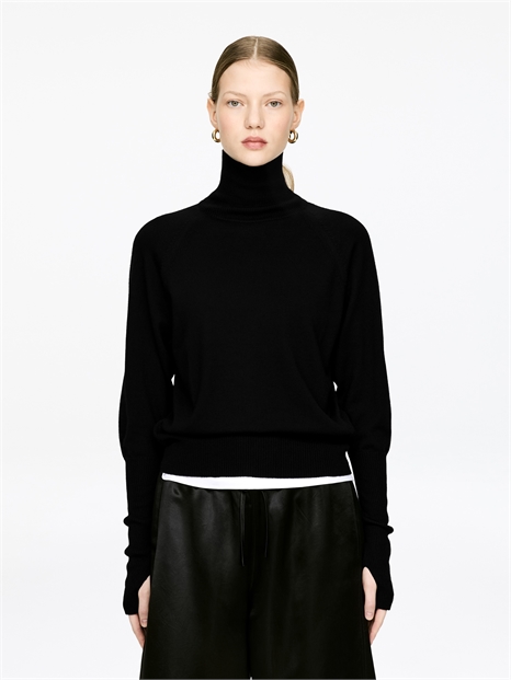 Джемпер с водолазкой из шерсти Nativa 1305268001 - Фото 14140442