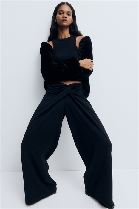 Брюки с витыми деталями 1320222001 - Фото 14141549