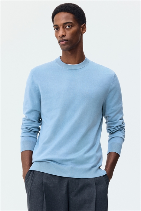 Джемпер из тонкого трикотажа Regular Fit 1286500010 - Фото 14141940