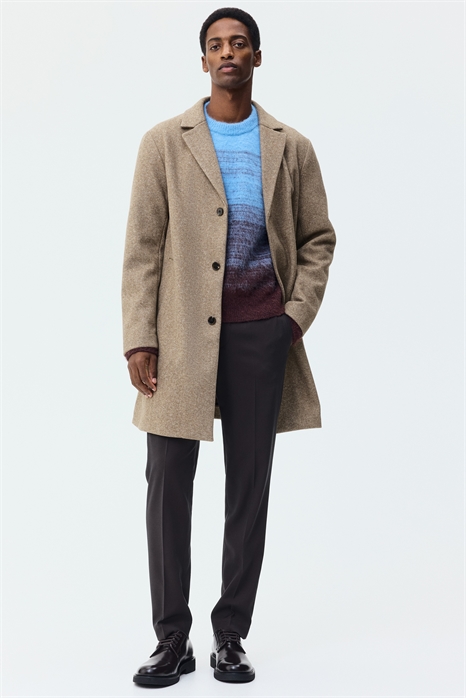 Однобортное пальто 1294108005 - Фото 14142011