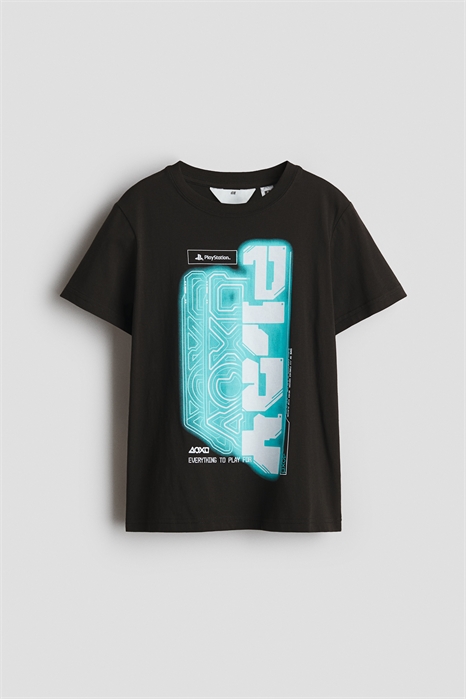 Хлопковая футболка с принтом из мотивов 1296336027 - Фото 14142061