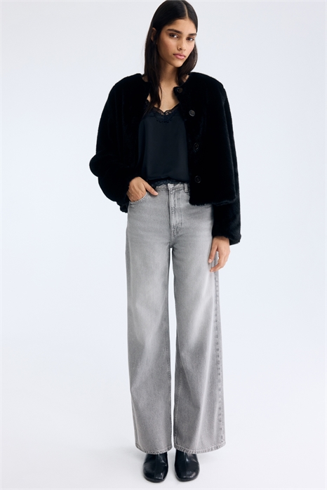 Широкие ультравысокие джинсы 1308275007 - Фото 14142285