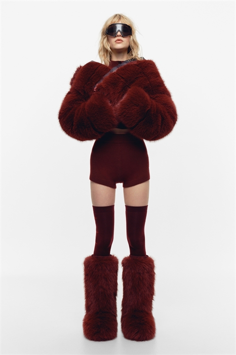 Мини-шорты из шерстяного бленда 1313878001 - Фото 14142681