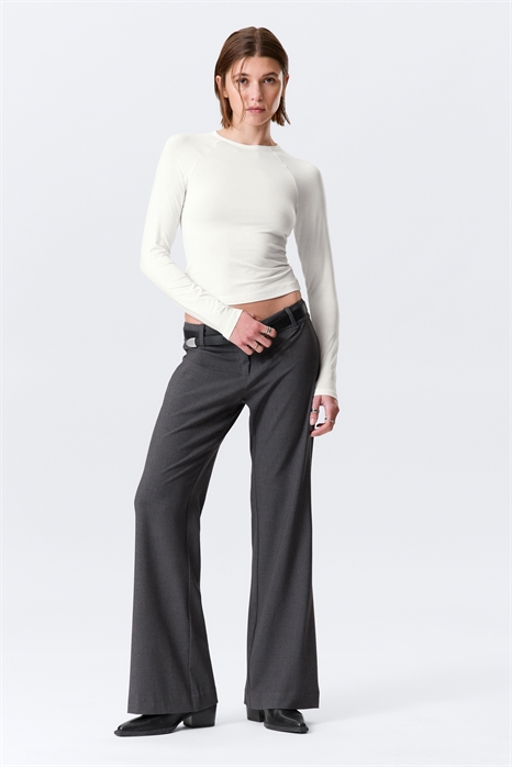 Облегающий топ с рукавами реглан 1317290002 - Фото 14143041