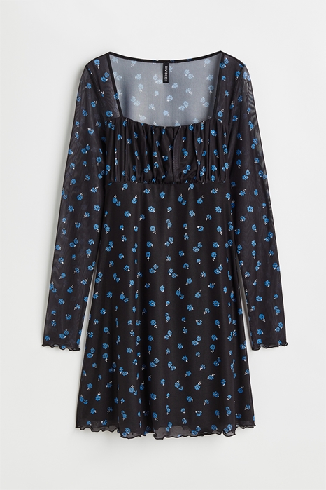 Платье из сетки 1100492003 - Фото 14143824