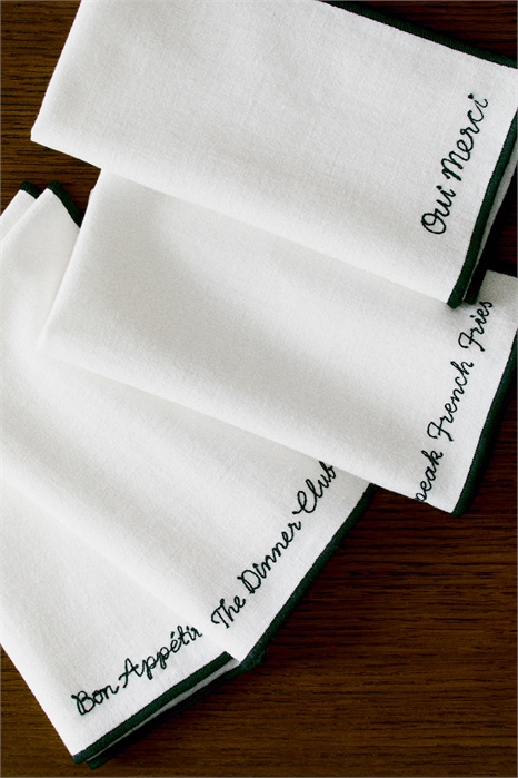 Набор из 4 салфеток с вышивкой 1197530010 - Фото 14144488