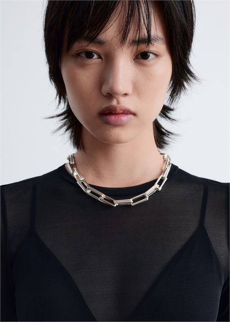 Ожерелье из толстых звеньев 1000688003 - Фото 14144900