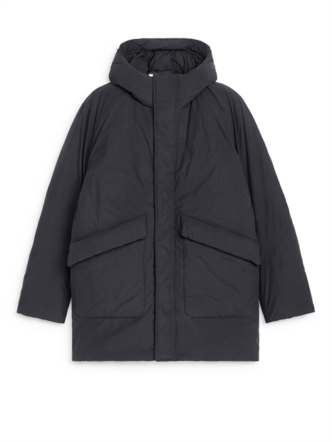 Куртка с капюшоном из переработанного пуха 1246333001 - Фото 14145153